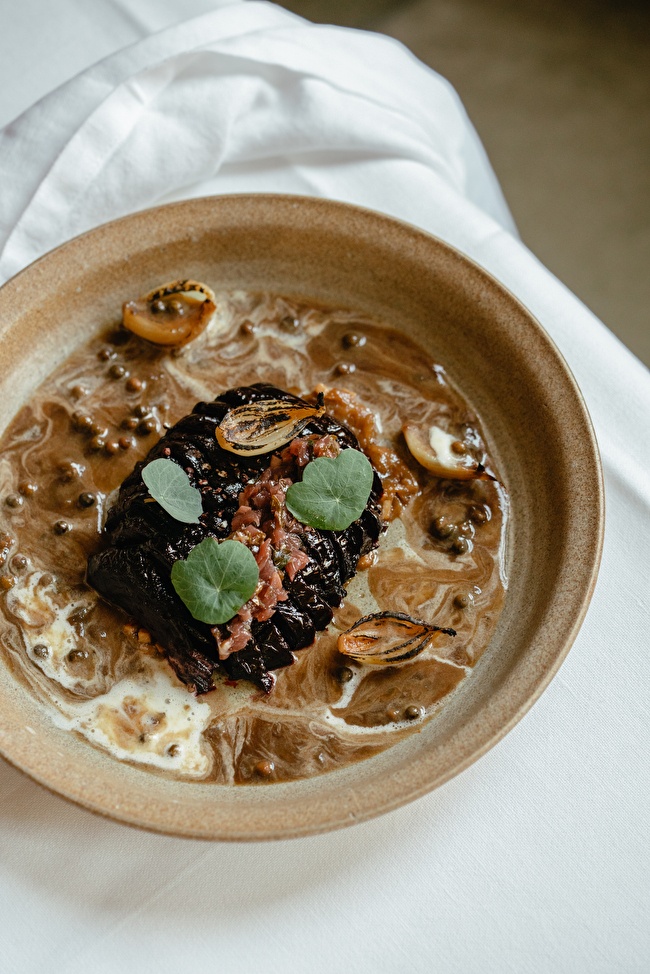 Dish at Restaurant de Mark