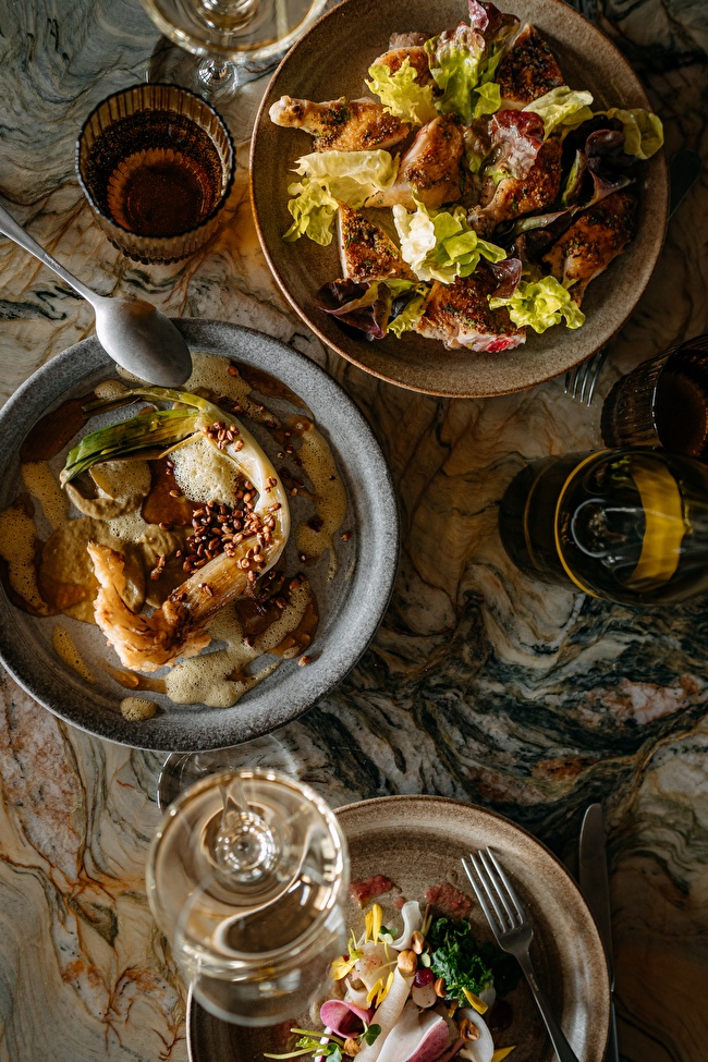 Dish at Restaurant de Mark