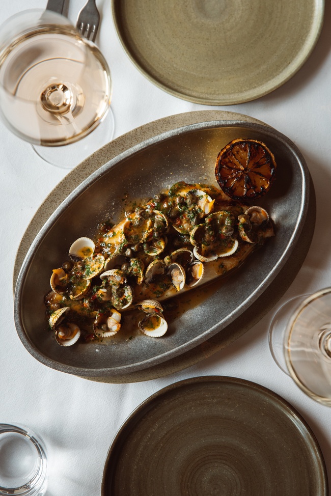 Dish at Restaurant de Mark