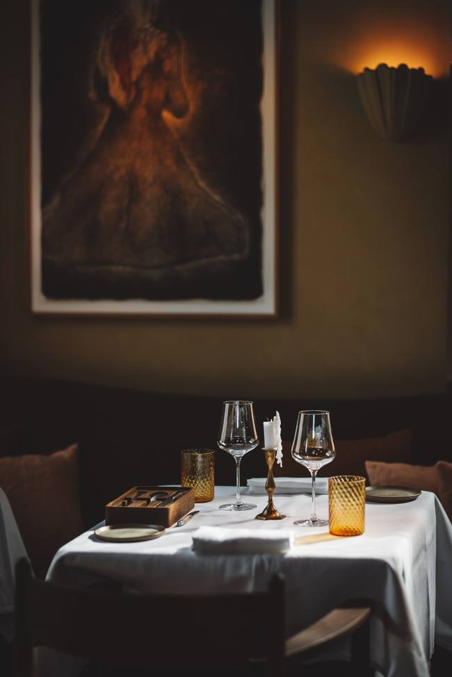 Table for two Restaurant De Mark