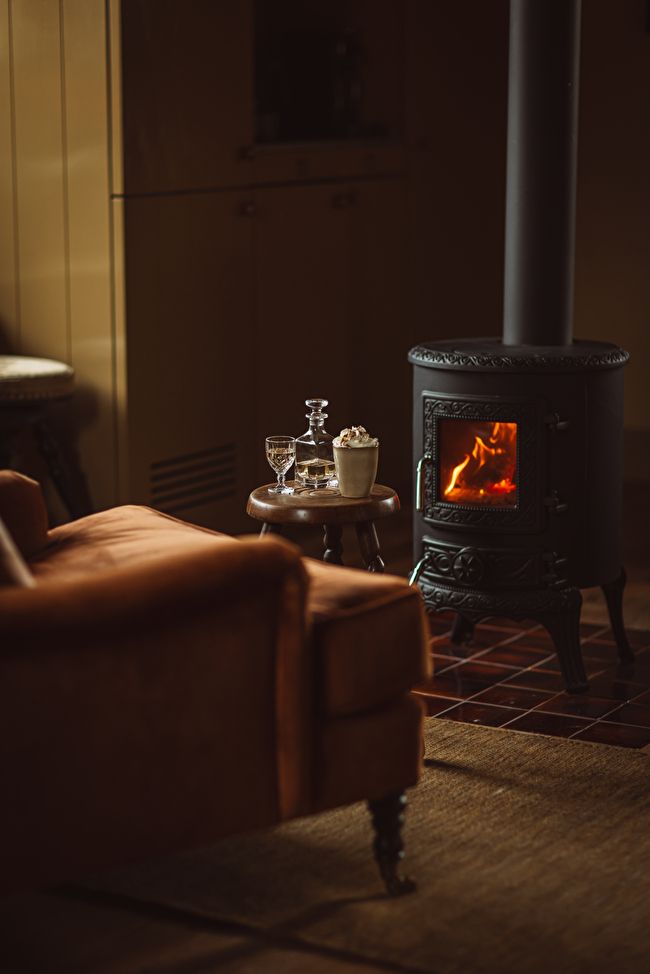 Living area at Boutique hotel De Durgerdam