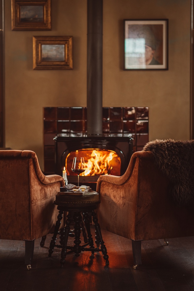 View into boutique hotel De Durgerdam
